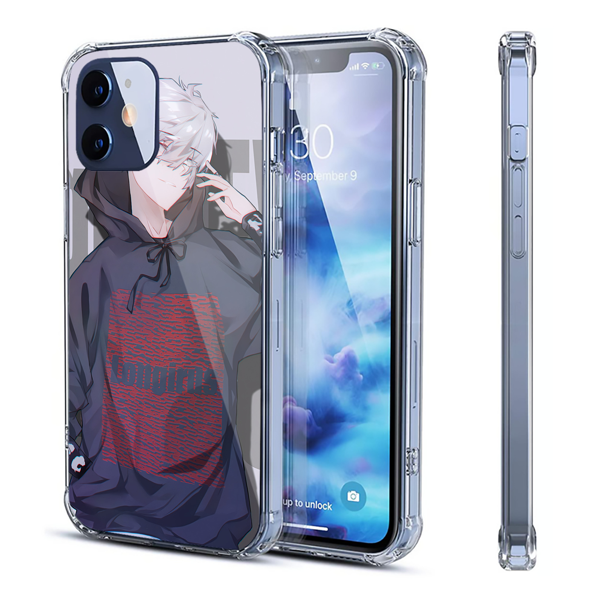 （画像用） EVA 新世紀エヴァンゲリオン 【iPhone 12シリーズ対応】透明スマホケース（クリアソフトケース）